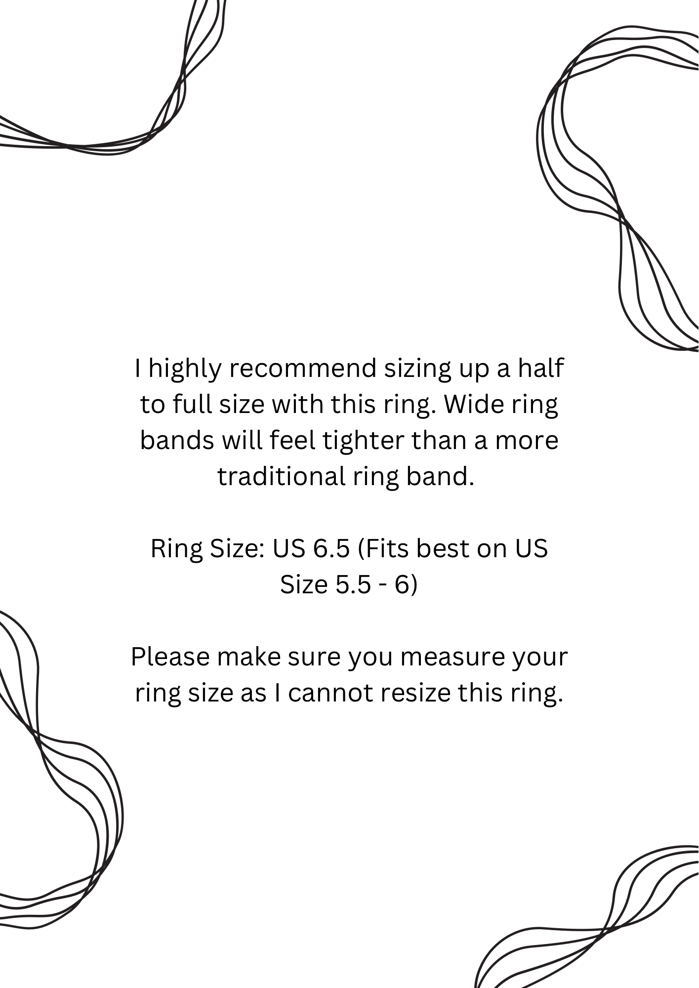 baby blue opal wide ring - size 6.5