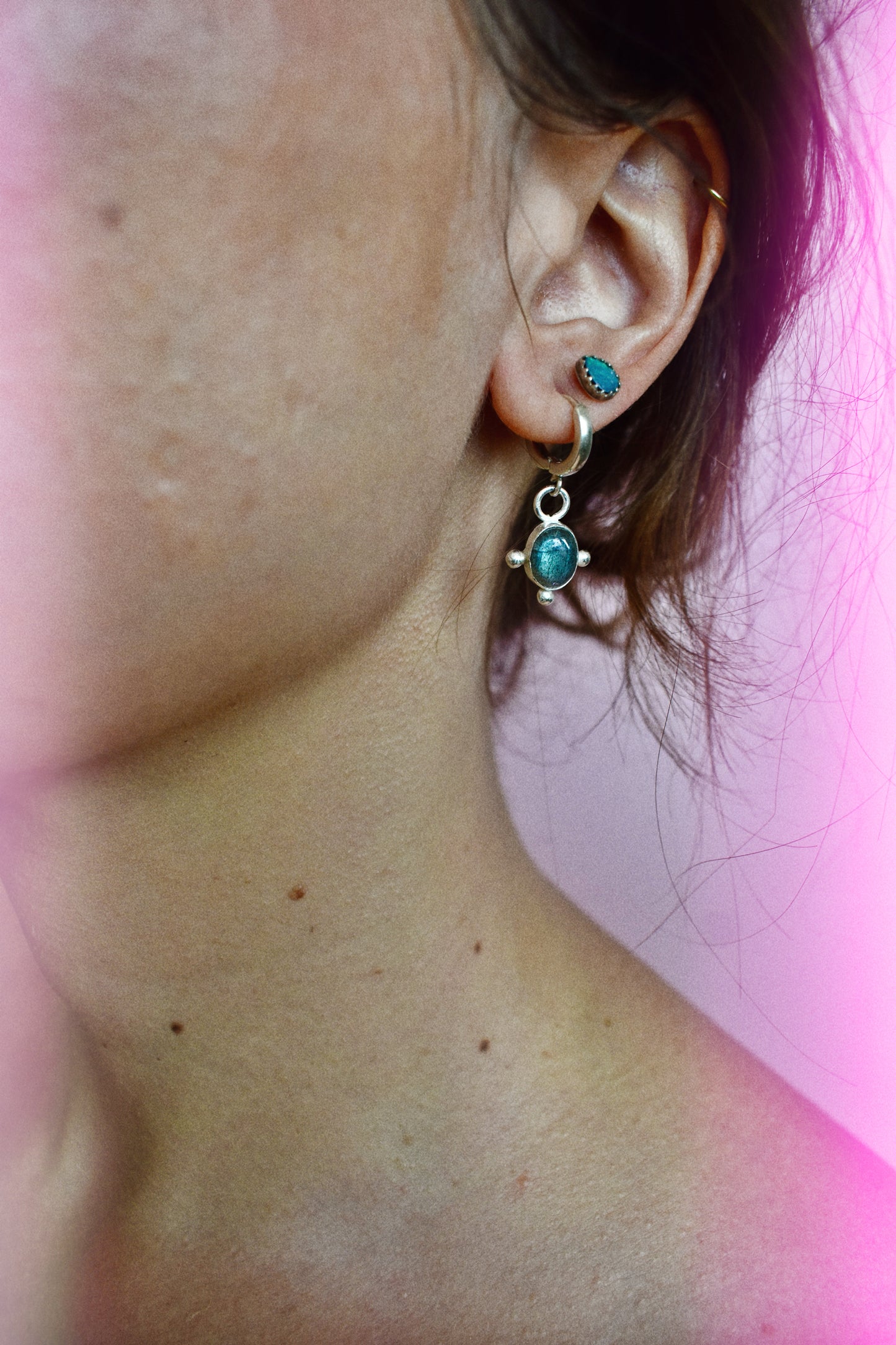 magic huggie hoop earrings