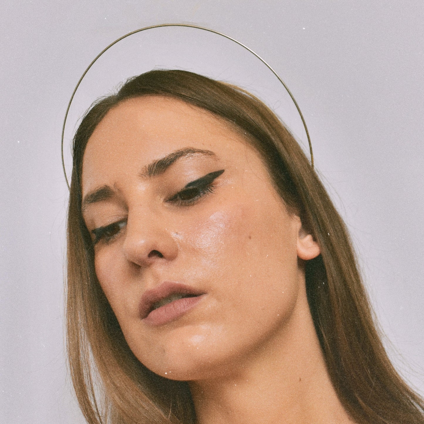 sterling silver angel halo headpiece