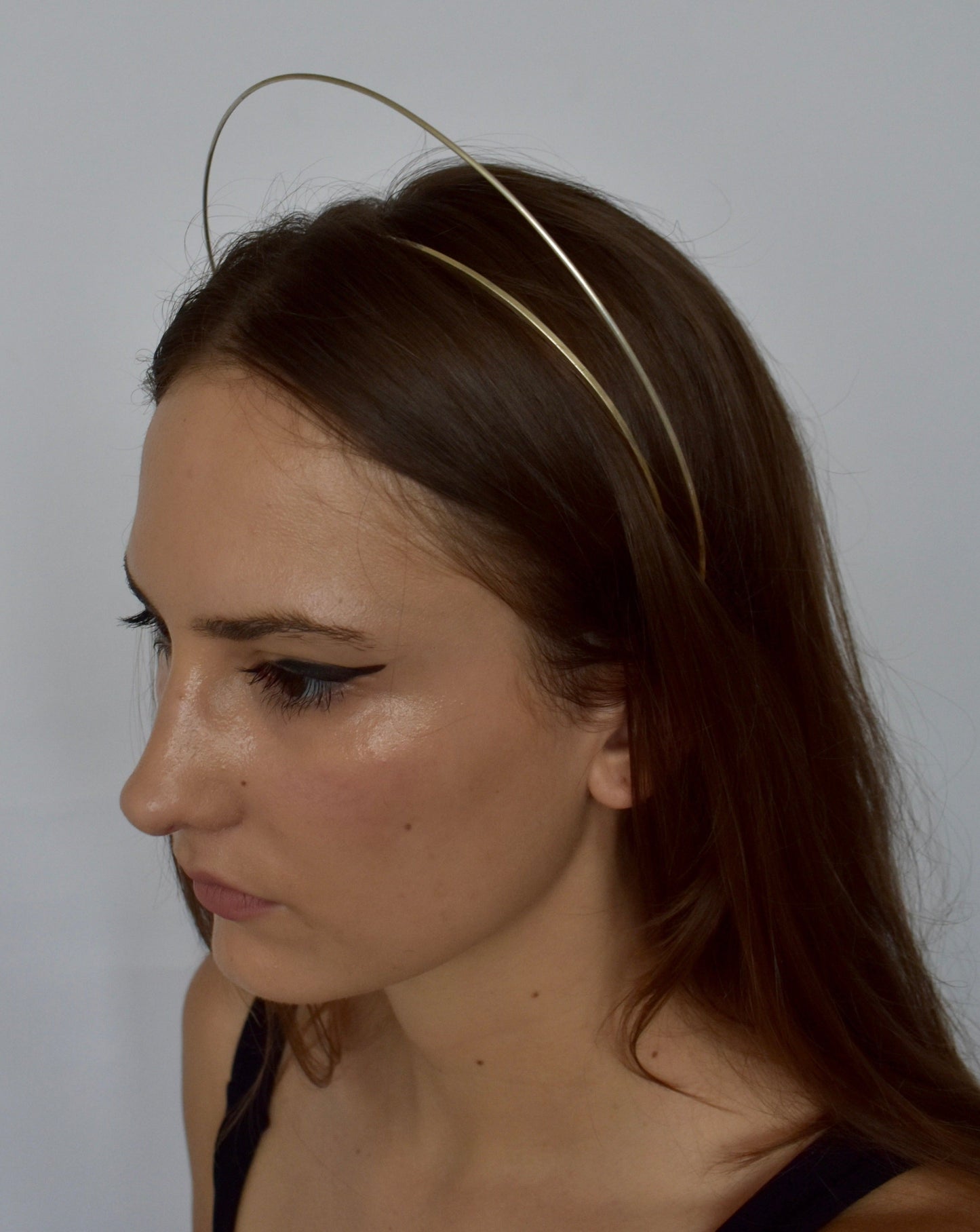 sterling silver angel halo headpiece