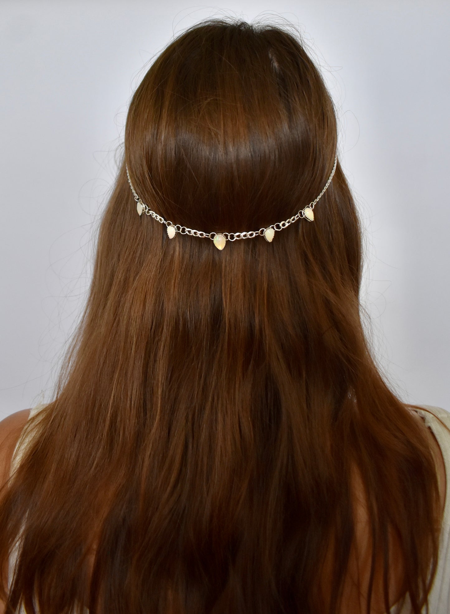 whimsigoth wedding head chain