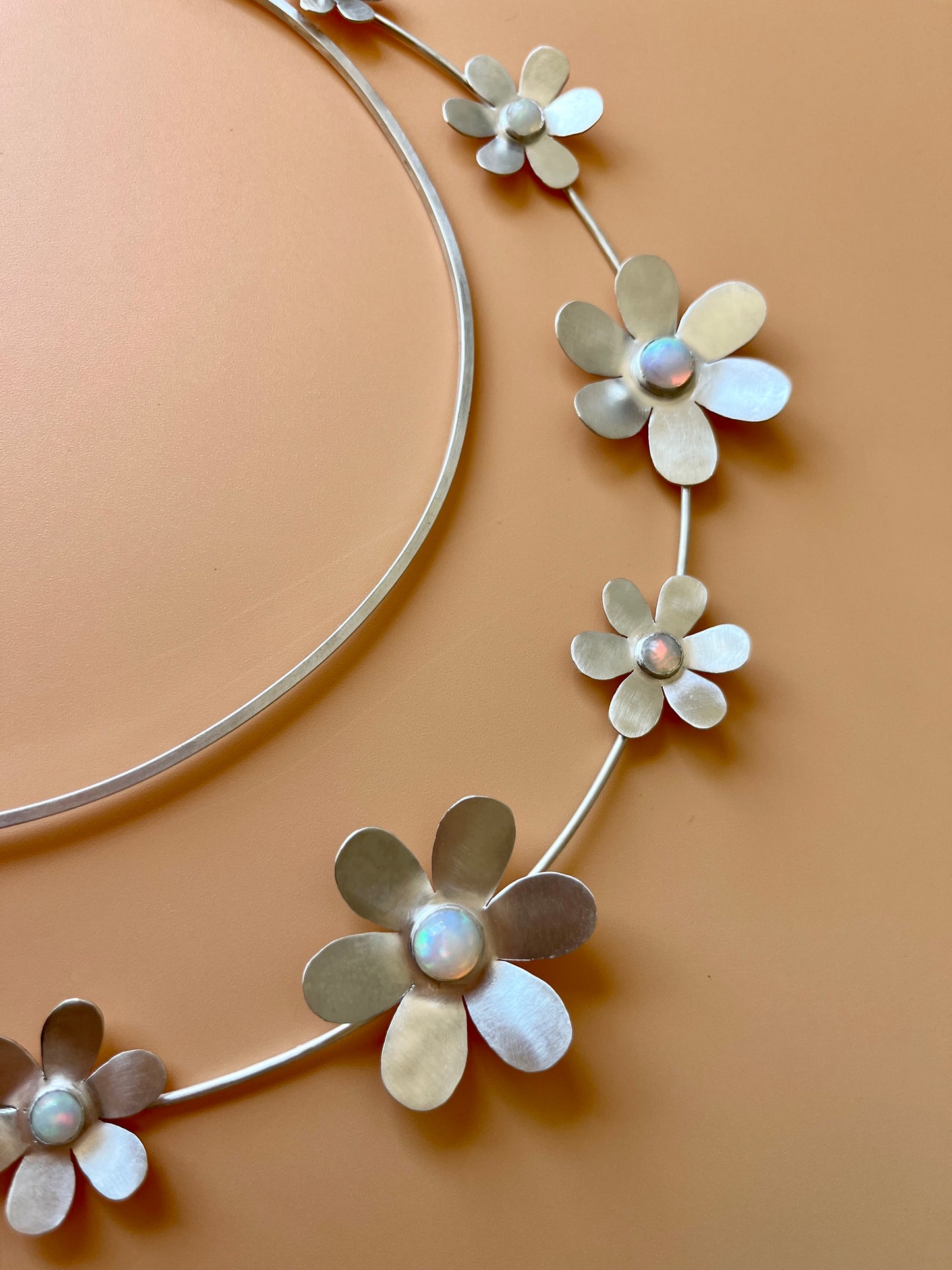 daisy baby halo crown