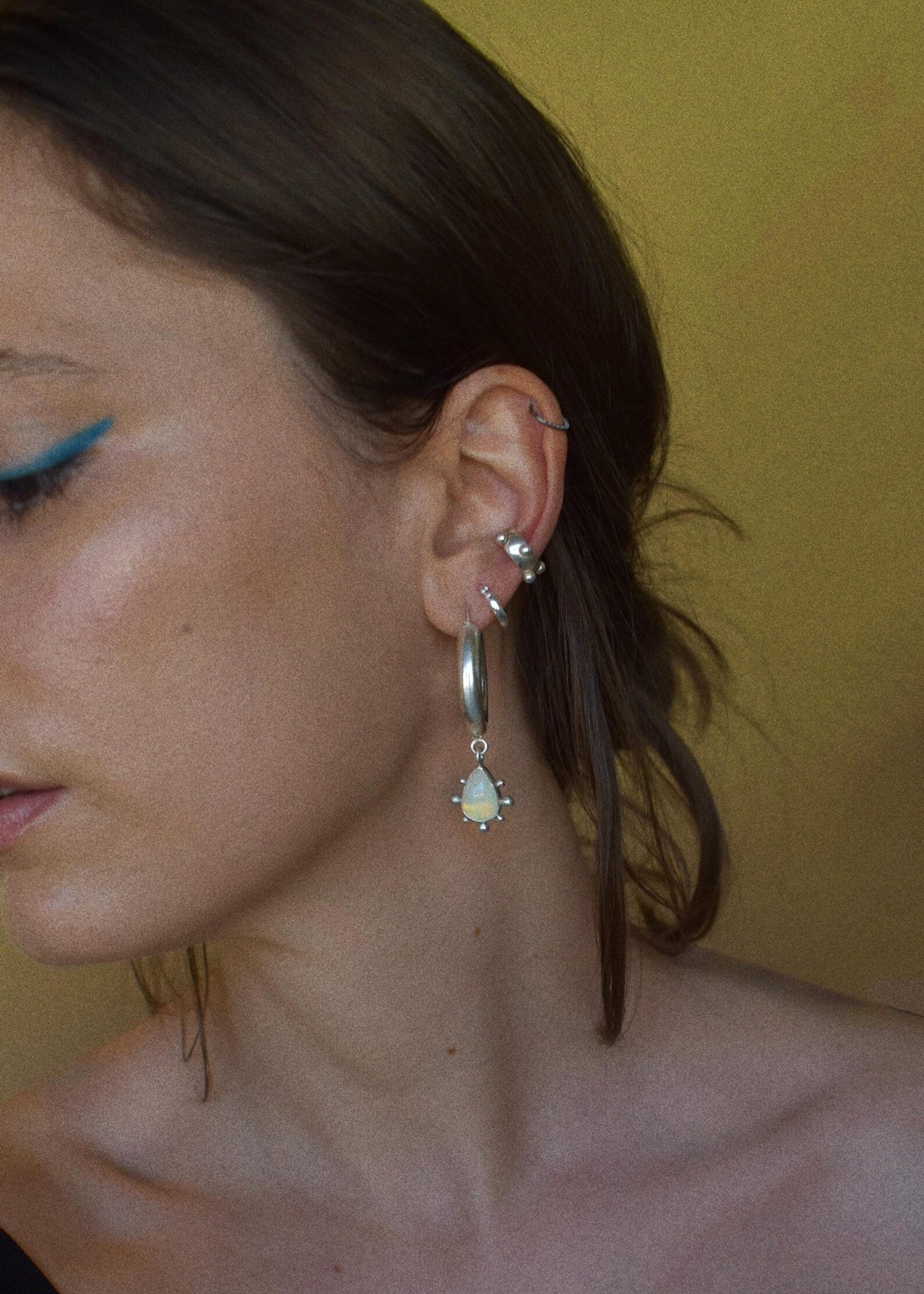 portal opal chunky hoops