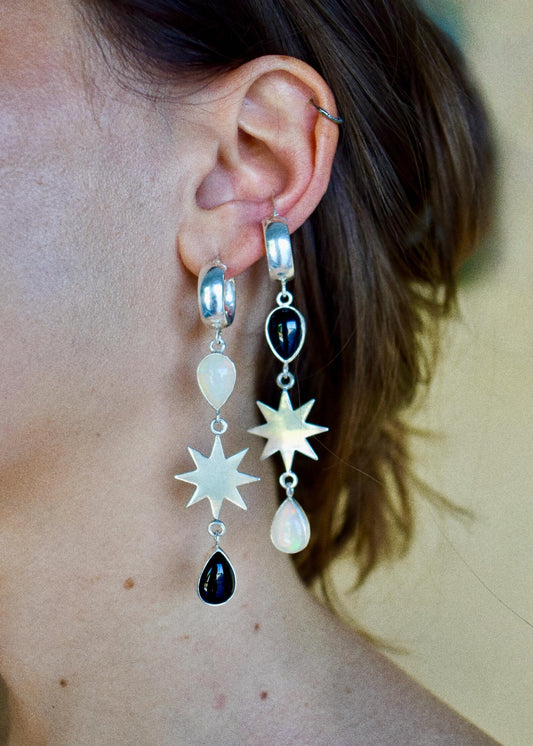 opposites attract northstar chunky hoops