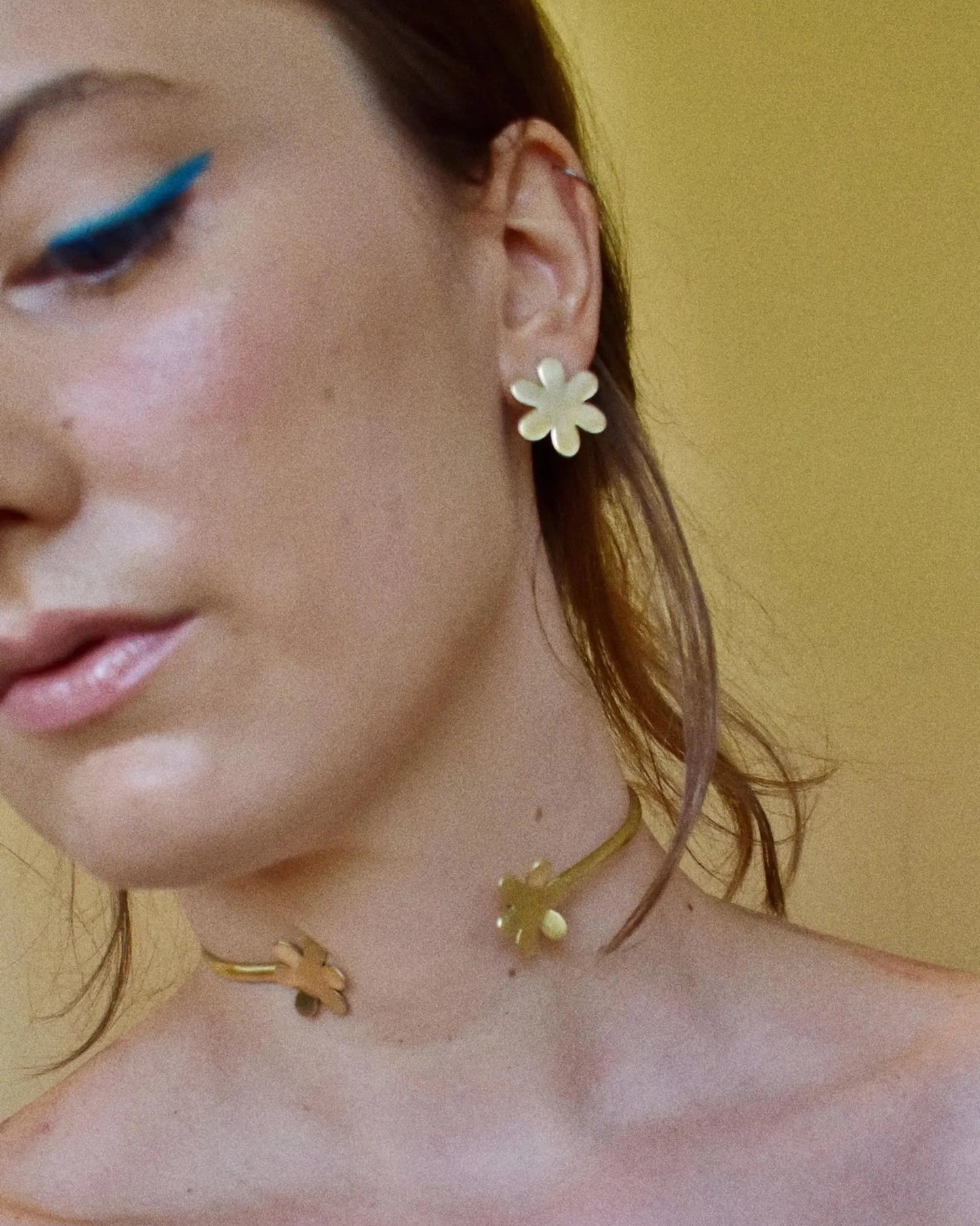 daisy choker cuff [gold or silver]