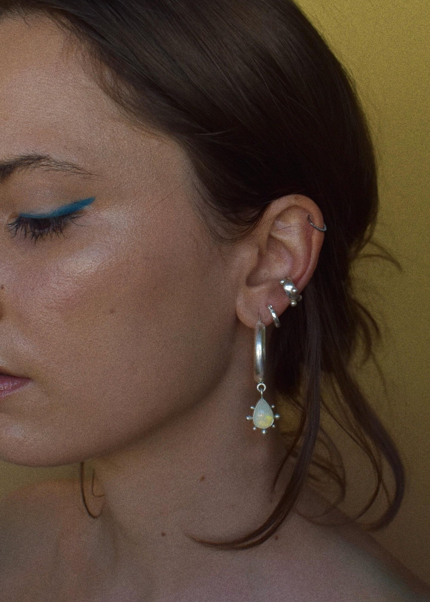 portal opal chunky hoops