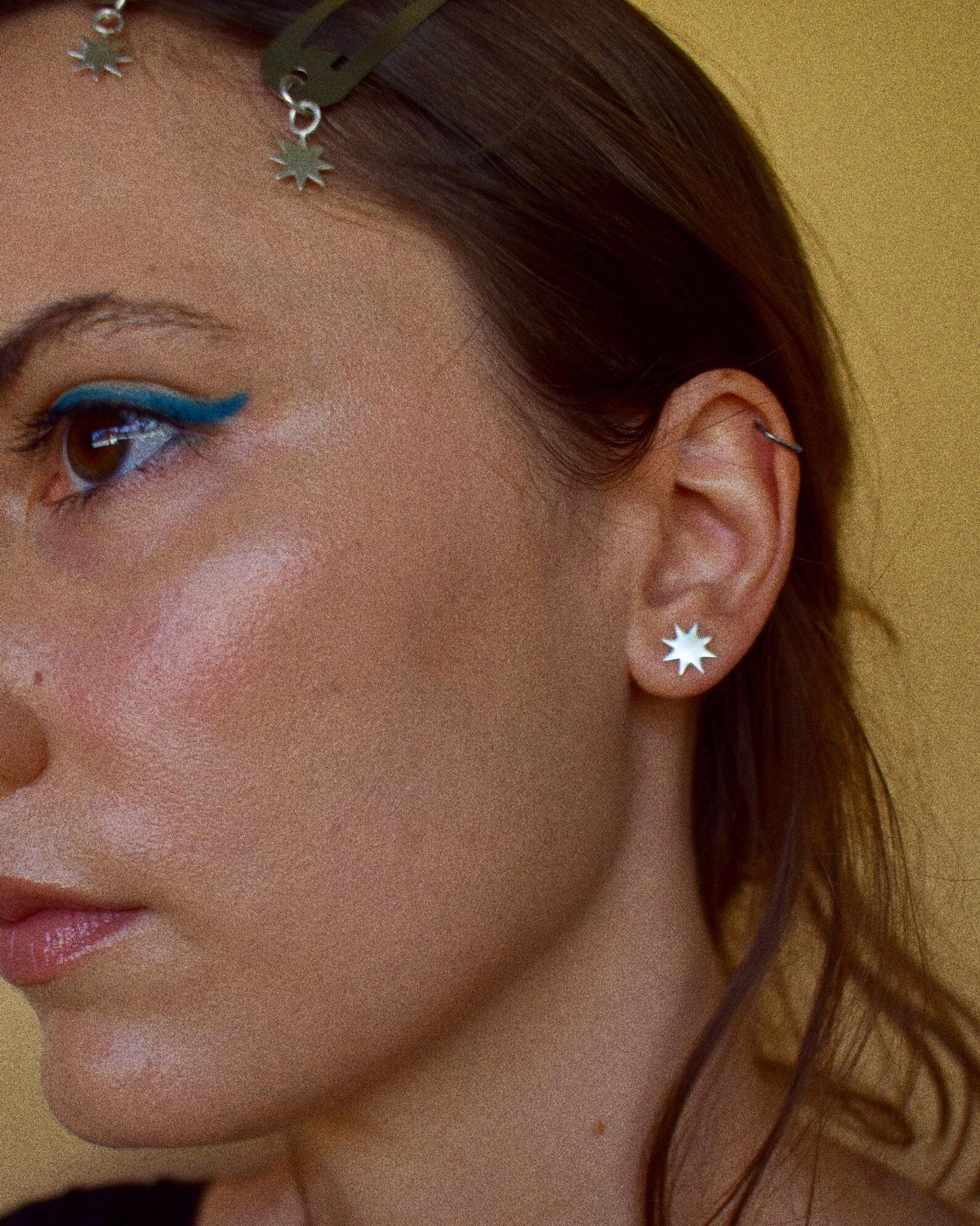 mini northstar earrings [gold or silver]