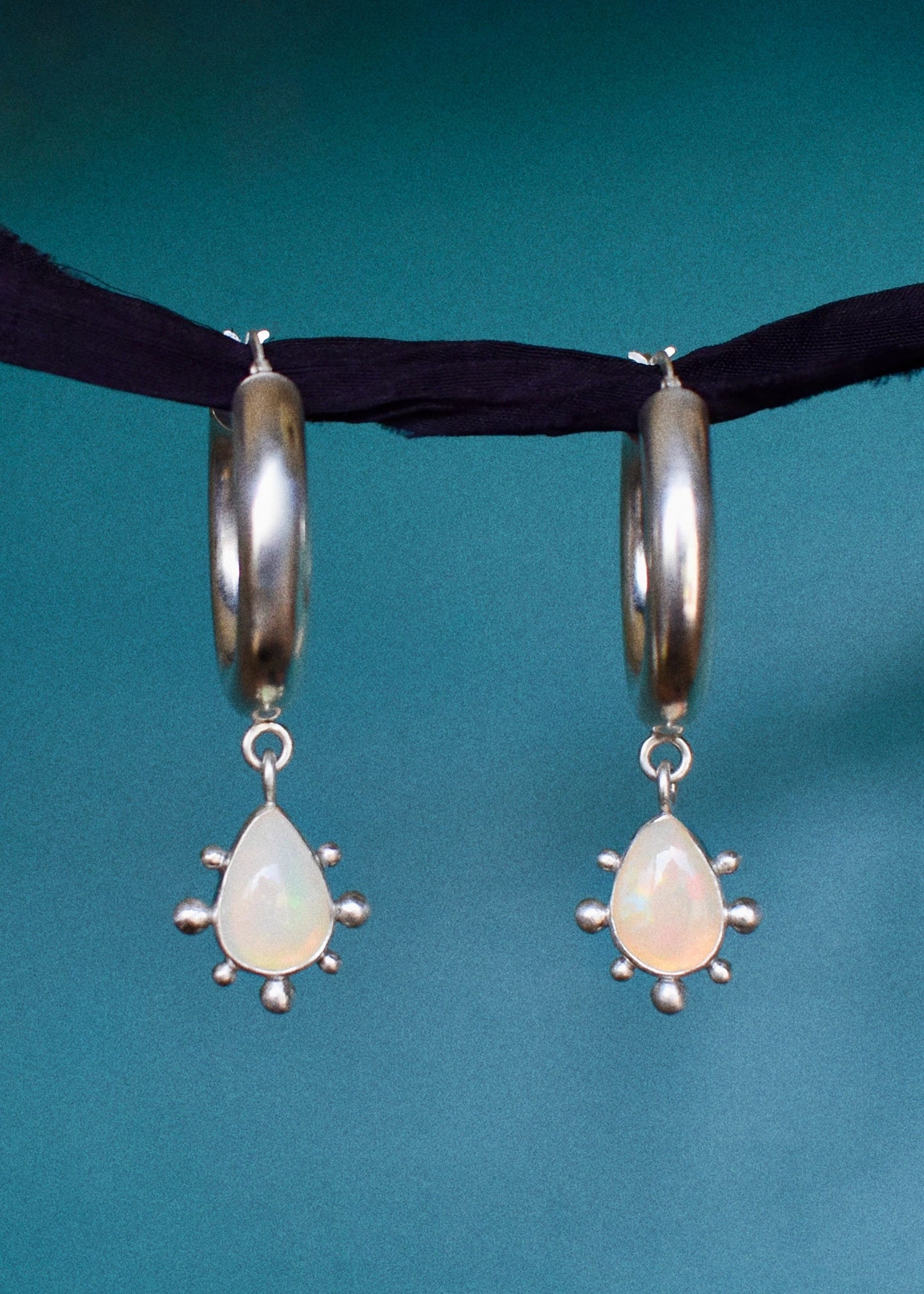 portal opal chunky hoops