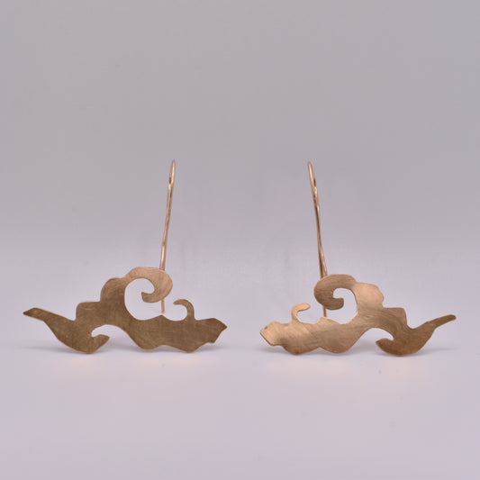 tokyo cloud earrings - japanese cloud earrings