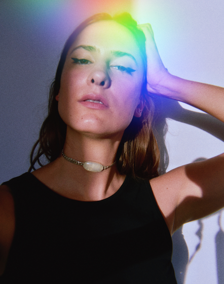 moonstone cuban chain choker in sterling silver